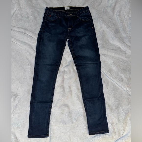 Hudson - Dark-Wash, Ankle Skinny Jeans - Size 27 - Picture 5 of 6
